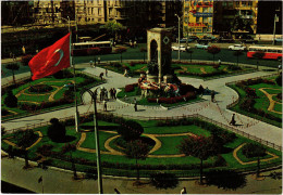 CPM AK Istanbul Taksim And The Republic Monument TURKEY (1403331) - Turquie