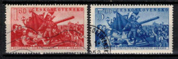 Tchécoslovaquie 1952 Mi 729-30 (Yv 638-9), Obliteré, - Used Stamps