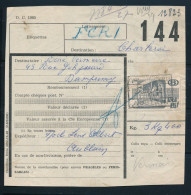 Vrachtbrief Met TR Nr 326 "CHEMIN DE FER DE CHIMAY - AUBLAIN" - (ref. Nr 577) - Documentos & Fragmentos