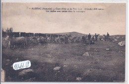 AUBRAC- CURE D AIR ET DE PETIT LAIT- LES VACHES SONT TRAITES DANS LA MONTAGNE - Otros & Sin Clasificación