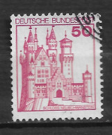 ALLEMAGNE   FÈDÉRALE N°   764A " NEUCHWANSTEIN " - Used Stamps