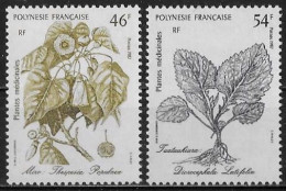 POLYNESIE FRANCAISE - PLANTES MEDICINALES - N° 285, 287 ET 315 A 317 - NEUF** MNH - Medicinal Plants