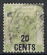 HONG KONG Ca.1900: Le Y&T 54 Obl. - Oblitérés