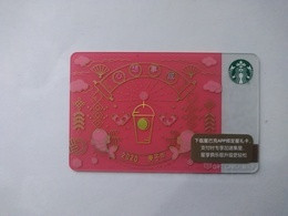 China Gift Cards, Starbucks, 200 RMB, 2019 (1pcs) - Gift Cards