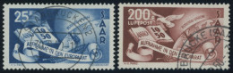 SAARLAND 297/8 O, 1950, Europarat, Pracht, Gepr. Ney, Mi. 320.- - Autres & Non Classés