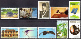 MAURICE MAURITIUS Lot De 10 Timbres** Neufs Sans Charnière Voir Scan - Maurice (1968-...)