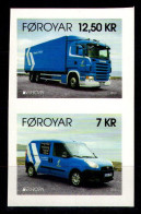 FAEROËR 2013 - MiNr. 783/784 - **/MNH - Europa/CEPT - Postal Vehicles - Faroe Islands