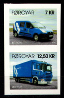 FAEROËR 2013 - MiNr. 783/784 - **/MNH - Europa/CEPT - Postal Vehicles - Faroe Islands