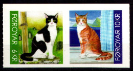 FAEROËR 2011 - MiNr. 717/718 - **/MNH - Fauna - Cats - Faroe Islands