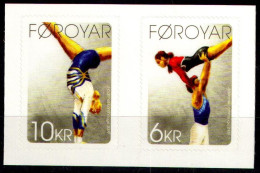 FAEROËR 2009 - MiNr. 680/681 - **/MNH - Sports - Gymnastics - Faeroër