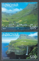 FAEROËR 2003 - MiNr. 460/461 - **/MNH - Tourism - Villages - Isole Faroer