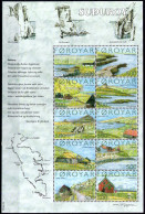 FAEROËR 2004 - MiNr. 473/482 KB - **/MNH - Tourism - Localities On The Island Of Suðuroy - Faeroër