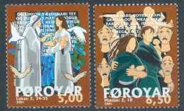 FAEROËR 2001 - MiNr. 412/413 - **/MNH - Christmas - Weihnachten - Noel - Kerstmis - Faroe Islands