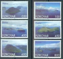 FAEROËR 1999 - MiNr. 356/361 - **/MNH - Tourism - Various Faroe Islands - Isole Faroer