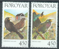 FAEROËR 1998 - MiNr. 332/333 - **/MNH - Fauna - Resident Birds - Isole Faroer