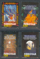 FAEROËR 1998 - MiNr. 328/331 - **/MNH - Norse Legends: Brynhild's Song - Faeroër