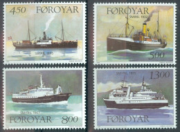 FAEROËR 1999 - MiNr. 348/351 - **/MNH - Supply Ship "Smyril" - Faroe Islands