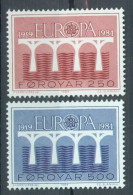 FAEROËR 1984 - MiNr. 97/98 - **/MNH - Europa/CEPT - 25 Years CEPT - Isole Faroer