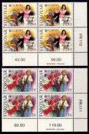 FAEROËR 1985 - MiNr. 116/117 BL4 - **/MNH - Europa/CEPT - European Year Of Music - Faeroër