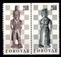 FAEROËR 1983 - MiNr. 82/83 - **/MNH - Chess Pieces - Féroé (Iles)