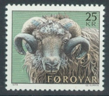 FAEROËR 1979 - MiNr. 42 - **/MNH - Fauna - Sheep Farming - Färöer Inseln