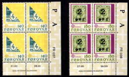 FAEROËR 1979 - MiNr. 43/44 BL4 - **/MNH - Europa/CEPT - History Of Posts And Telecommunications - Isole Faroer