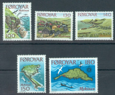 FAEROËR 1978 - MiNr. 31/35 - **/MNH -  Mykines Island - Faroe Islands