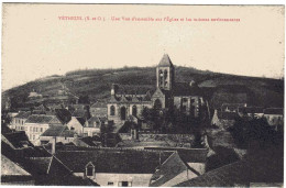 95 / VETHEUIL - Vue D'ensemble Sur L'Eglise - Vetheuil