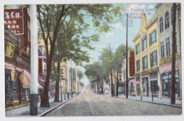 Montreal St Catherine Street Early Morning Scene - Montreal