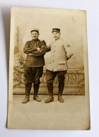 CPA PHOTO MILITARIA GUERRE 1914-18 PORTRAIT GRADÉ SERGENT OFFICIER MILITAIRE WWI CARTE POSTALE ANCIENNE POSTCARD (1303.1 - Guerra 1914-18