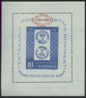 RUMÄNIEN Bl. 42 **, 1959, Block Philateliedienst, Pracht, Mi. 220.- - Blocchi & Foglietti