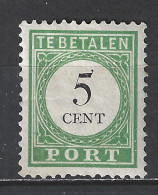 Curacao Port 12 Type 2 MLH ; Port Postage Due Timbre-taxe Postmarke Sellos De Correos 1892 - Niederländische Antillen, Curaçao, Aruba
