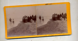 Photo Stéréoscopique Plage Lorette - Stereoscopic