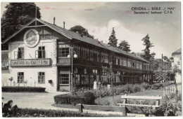 Oradea - ”1 Mai” Health Resort  - Railways Union Sanatorium - Rumania