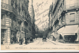 75 // PARIS  XVI EME  Rue Largillière Et Avenue Mozart 2947 - Arrondissement: 15