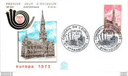 FDC France Europa 19073 Strasbourg - 1970-1979