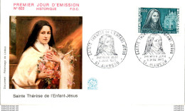 '"''FDC France  Sainte Therese De L''''Enfant Jesus Alencon 19073''"' - 1970-1979