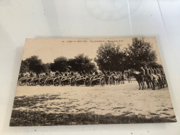 51 CAMP De CHALONS «  20 Parc D’Artillerie Départ Pour Le Tir » - Châlons-sur-Marne