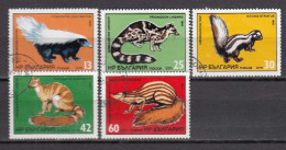 Bulgaria 1985 - Animals, Mi-Nr. 3333/37, Used - Usados