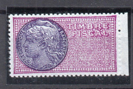 !!! TIMBRE FISCAL N°340A SANS VALEUR NEUF** SIGNE CALVES - Stamps