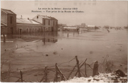 CPA Nanterre Route De Chatou Inondations (1391188) - Nanterre