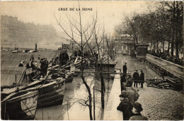 CPA Paris Inondations (1390818) - La Crecida Del Sena De 1910