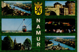 Namur La Belle 6 Vues Et Blason ( Téléphérique , Cathédrale , Pont ... - Namur