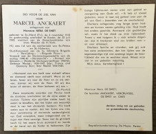 Marcel Anckaert - St. -Mard (Fr) - 1910 / 1962 - Andachtsbilder