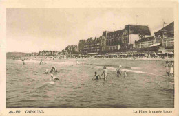 14 - Cabourg - La Plage à Marée Haute - Animée - Scènes De Plage - CPA - Voir Scans Recto-Verso - Cabourg