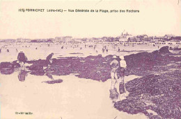 44 - Pornichet - Vue Générale De La Plage Prise Des Rochers - Animée - Scènes De Plage - CPA - Voir Scans Recto-Verso - Pornichet