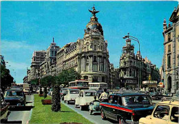 Automobiles - Madrid - Rue De Alcala - CPM - Voir Scans Recto-Verso - PKW