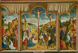 Art - Peinture Religieuse - Justus Van Gent - Triptyque Du Calvaire - Gent - Sint-Baafskathedraal - CPM - Voir Scans Rec - Quadri, Vetrate E Statue