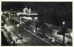 06 - Nice - La Promenade Des Anglais Et Le Casino De La Jetée La Nuit - CPM - Voir Scans Recto-Verso - Nice La Nuit