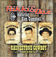 Rikki & Daz Featuring Glen Campbell - Rhinestone Cowboy (Giddy Up Giddy Up) (12") - 45 Rpm - Maxi-Single